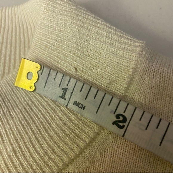 Paul Fredrick Men's Beige Crewneck Sweater GUC L - Picture 5 of 5